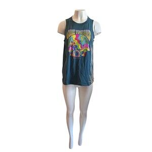 Lyrics by Lennon and McCartney All You Need is Love Sleeveless Tshirt Size XL